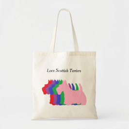 Bolsa Tote Terrier do Scottish do amor