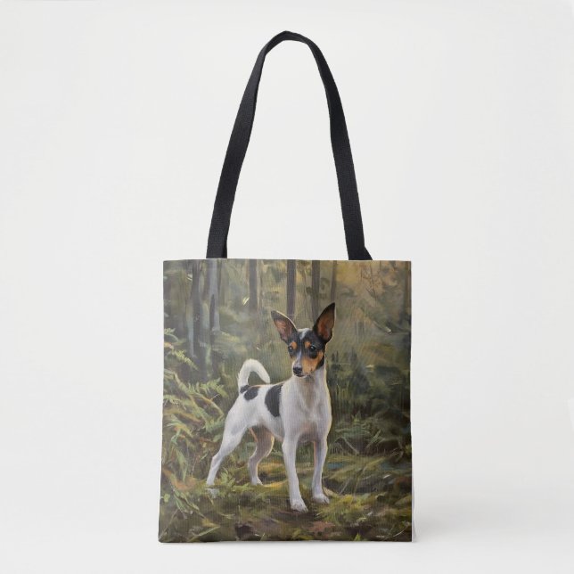 Bolsa Tote Terrier Fox de Brinquedo (Frente)