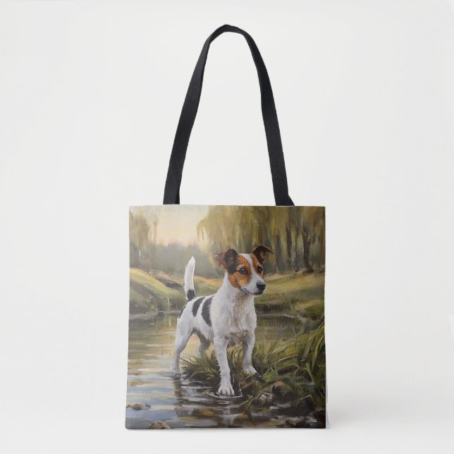 Bolsa Tote Terrier Jack Russell (Frente)