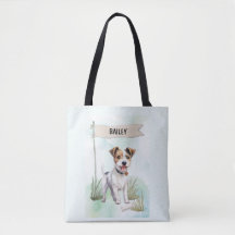 Terrier Parson Russell Aquarela Cachorro Personali