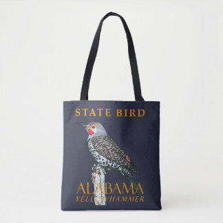 Bolsa Tote Território do Alabama Ave O Pica-Pau-Amarelo