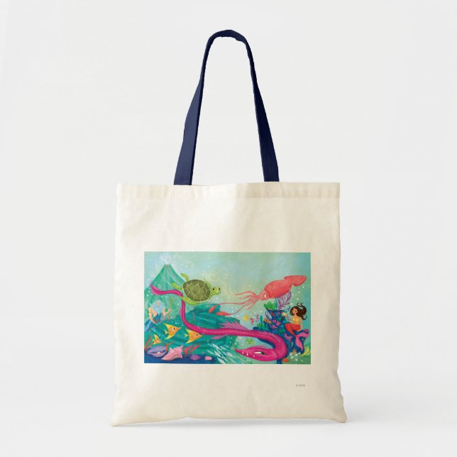 Bolsa Tote Tesouros do oceano oculto (Frente)