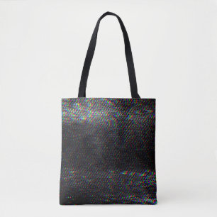 Bolsa Tote Testar a textura da falha da tela.