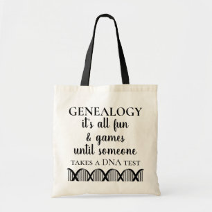 Bolsa Tote Teste de DNA da Genealogia Funny