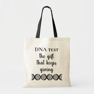 Bolsa Tote Teste de DNA de Genealogia Divertido - O Presente