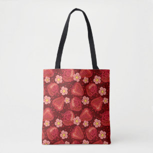 Bolsa Tote Teste padrão 2 2 da morango