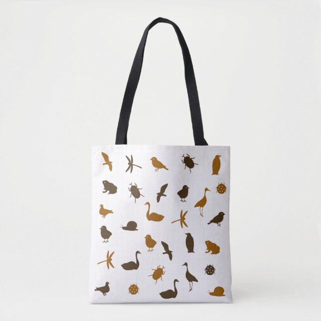 Bolsa Tote Teste padrão animal 2 (Frente)