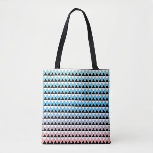 Bolsa Tote Teste padrão asteca tribal de Ombre