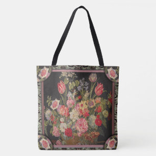 Bolsa Tote Teste padrão bonito floral de Jaquesbloom
