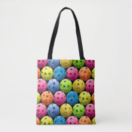 Bolsa Tote Teste padrão colorido de Picklebal