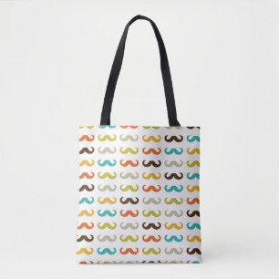 Bolsa Tote Teste padrão com bigode
