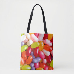 Bolsa Tote Teste padrão de feijões de geléia