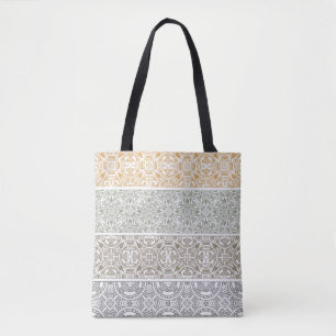Bolsa Tote Teste padrão decorativo
