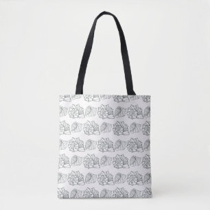 Bolsa Tote Teste padrão decorativo dos escudos