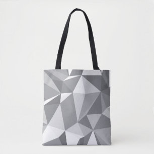 Bolsa Tote Teste padrão do diamante - polígono abstrato