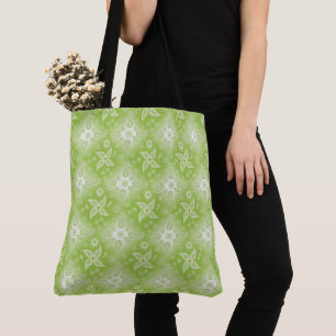 Bolsa Tote Teste padrão do limão do verde de Paisley