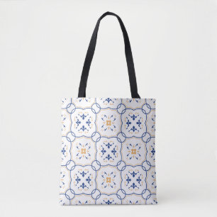 Bolsa Tote Teste padrão floral 3