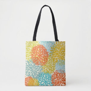 Bolsa Tote Teste padrão floral 3