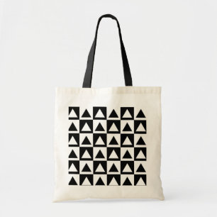Bolsa Tote Teste padrão geométrico da forma do triângulo