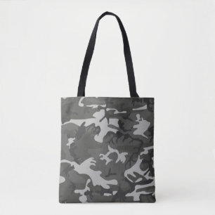 Bolsa Tote Teste padrão militar de Camo da camuflagem