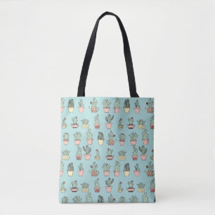 Bolsa Tote Teste padrão tirado bonito colorido do estilo do
