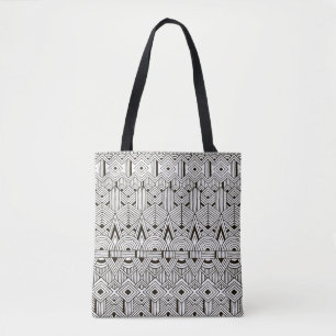 Bolsa Tote Teste padrão tribal inspirado 2