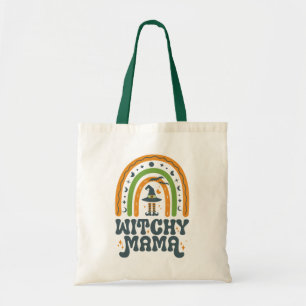 Bolsa Tote Testemunha Mamãe Mãe Rainbow Grooveen Halloween
