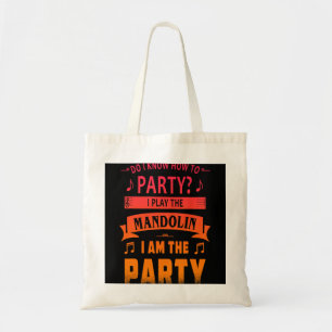 Bolsa Tote Teto do jogador Mandolin Lover