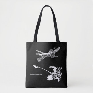 Bolsa Tote 'Tetrapteryx' e Barra de ferramentas do Microrapto