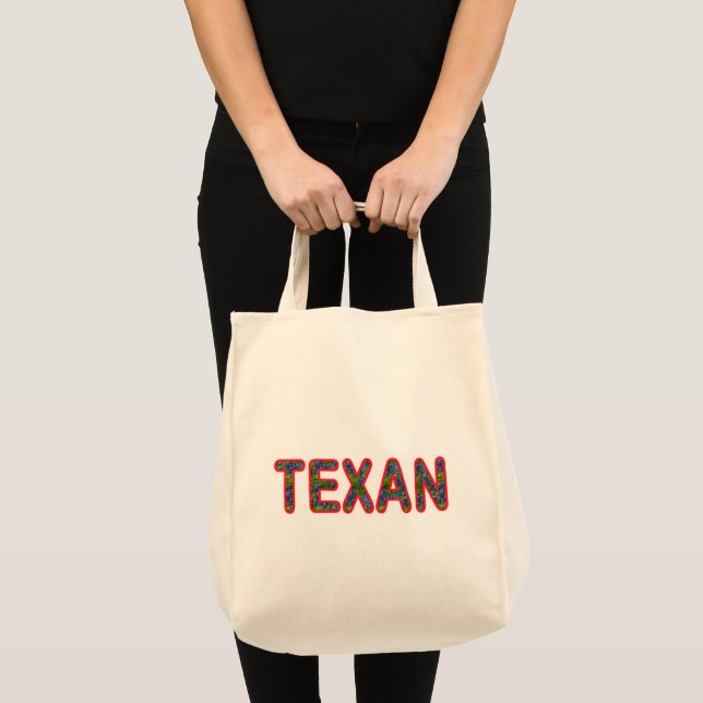 Bolsa Tote Texano Bluebonnet (Frente (produto))