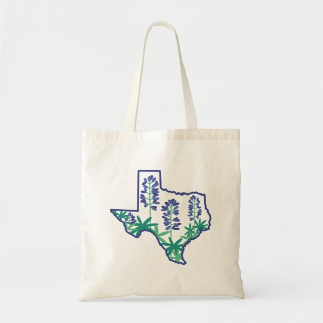 Bolsa Tote Texas Bag, Texas State Bag, Texan Bag, Texas (Frente)