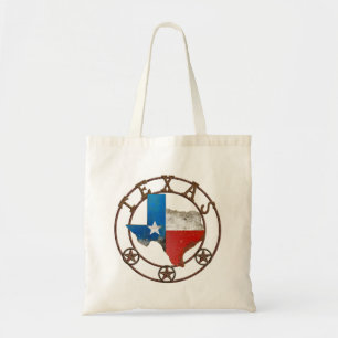 Bolsa Tote Texas Barn Art
