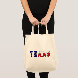 Bolsa Tote Texas Flag