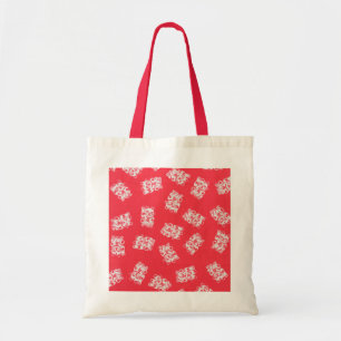 Bolsa Tote Têxtil Yukata Japonês, Maneki Neko (Gato Sortudo)