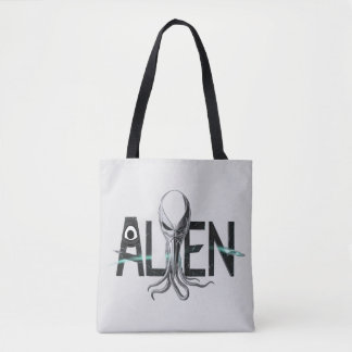 Bolsa Tote Texto de Alienígena de Espaço