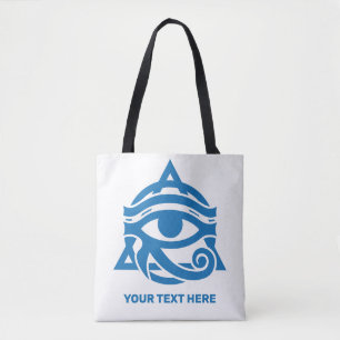 Bolsa Tote Texto Personalizado e Olho de Cor do Horto