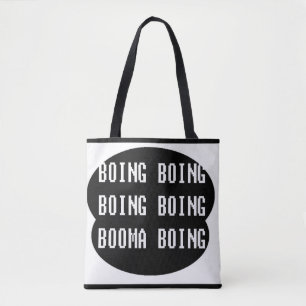 Bolsa Tote Texto preto e branco - comprar design