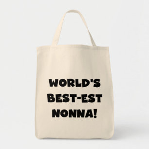 Bolsa Tote Texto Preto - Melhor t-shirts e presentes