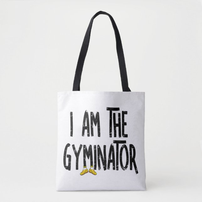 Bolsa Tote Texto Rough do Gyminator (Frente)