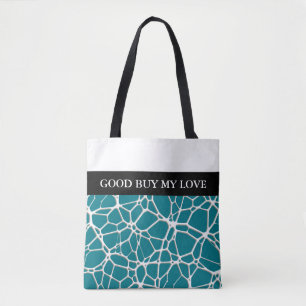 Bolsa Tote Textura branca na Web + seu solteiro. & ideias