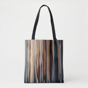 Bolsa Tote Textura de cerca de madeira Legal única