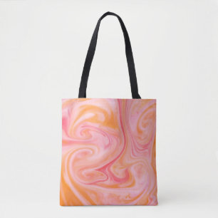 Bolsa Tote textura de fundo abstrato de rotação ou de fluxo