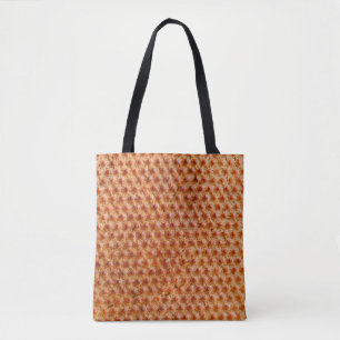 Bolsa Tote Textura de pão com muitos pontos (após cozinhar li