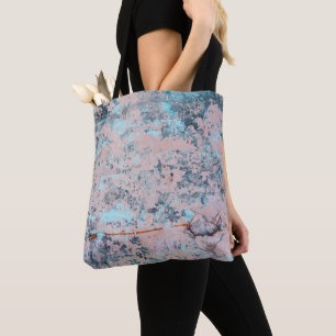 Bolsa Tote Textura de parede de dobra