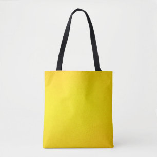 Bolsa Tote textura dourada Fundo amarelo brilhante Folha