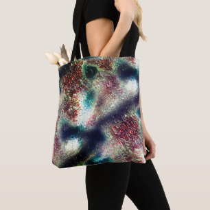 Bolsa Tote Textura parece coral rochoso submerso em água