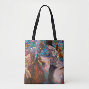 Bolsa Tote textura, pintura a óleo, arte, jazz, blues, tradiç