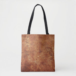 Bolsa Tote Textura Rústica de Velho Grunge