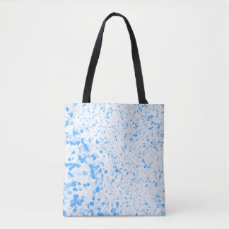 Bolsa Tote Textura Splatter - Azul
