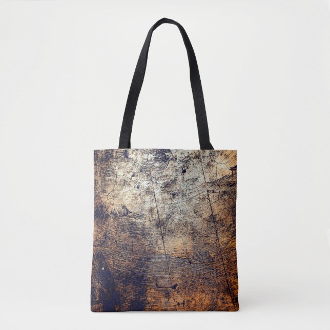 Bolsa Tote Texture grunge distress fracture (Frente)